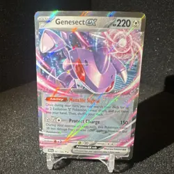 Pokemon Genesect EX Holo 067/086 Sv: Black Bolt 220HP Double Rare Basic TCG - Image 1