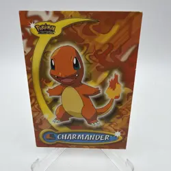 Charmander #17 Pokemon Topps Advanced Challenge 2004 Regular MP - Image 1