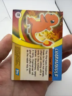 Charmander #17 Pokemon Topps Advanced Challenge 2004 Regular MP - Image 4