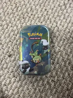 Pokemon TCG - Galar Pals Mini Tin - Grookey & Wooloo Art - factory Sealed 820650807077 - Image 1