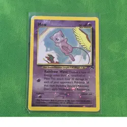 Wizards of the Coast Mew #9 Wizards Black Star Promos 2000 Holo EN 30HP - Image 1