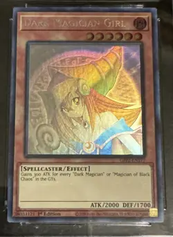 2022 YU-GI-OH! Dark Magician Girl GFP2-EN177 1st ED Ghost Rare Gem Mint CGC 10 - Image 3