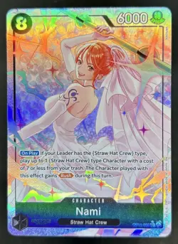2026 One Piece Adventure on Kami's Island Nami Alternate Art #OP15-086 - Image 1