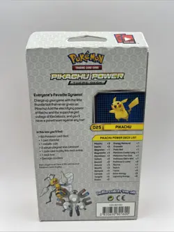 Pokemon Card TCG EVOLUTIONS Pikachu Power Theme Deck - SEALED/NEW - Image 3
