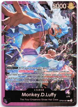 Monkey.D.Luffy OP09-061 Starter Deck 26: PURPLE/BLACK Monkey.D.Luffy LP - Image 1