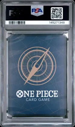 2025 ONE PIECE JAPANESE PROMOS BANDAI CARD GAMES FEST #073 MONKEY D. LUFFY PSA 9 - Image 2