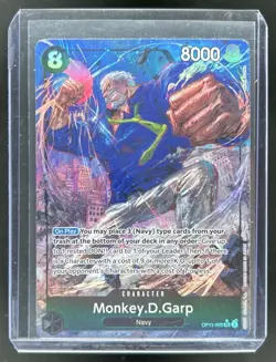 2025 One Piece Monkey.D.Garp Super Rare Alternative Art #OP11-095 - Image 1