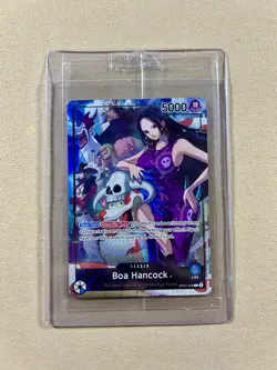 Boa Hancock OP07-038 ONE PIECE 2025 PSA Magazine Factory SEALED Promo Leader - Image 1