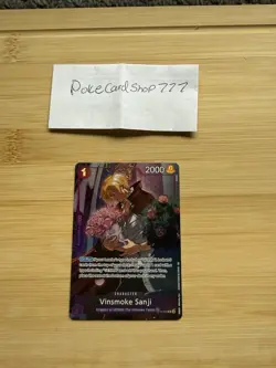 Bandai One Piece Vinsmoke Sanji OP10-063 OP10 Alt Art Holo Super Rare - Image 2