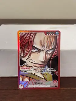 Shanks Leader OP09-001 Parallel [L PAR] Emperors in the New World One Piece - Image 1