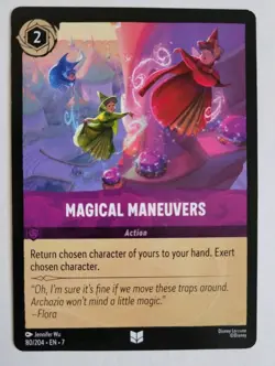 Disney Lorcana TCG - Archazia's Island: Magical Manuevers (080/204)-Uncommon-NM - Image 1