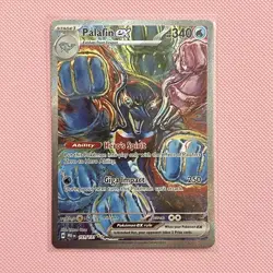 Pokemon Palafin EX 151/131 Scarlet & Violet: Prismatic Evolutions SIR Card - Image 1