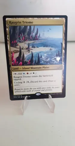 MTG Raugrin Triome STAMPED PROMO MAGIC: The Gathering card NM ENGLISH - Image 1