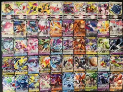 100 ex V Vstar RR RRR Holo Full Arts Lot Set Pokemon Japanese Cards T656 - Image 2
