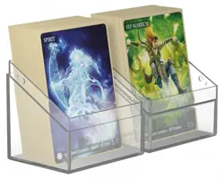 ULTIMATE GUARD BOULDER CLEAR Standard Size DECK CASE 80+ NEW Card Storage Box - Image 5