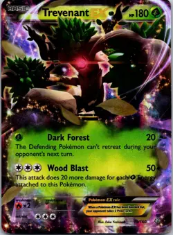 Trevenant EX 19/160 - Pokemon TCG Primal Clash XY Ultra Rare Card MP - Image 1