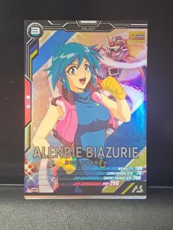 ALENBIE BIAZURIE UT06-054 M Gundam Arsenal Base Card Foil Holo G - Image 1