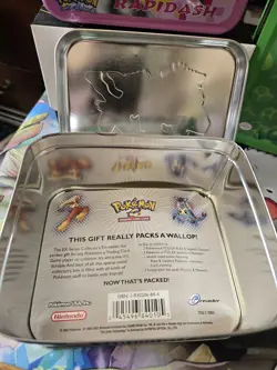 2003 Pokemon Trading Card Game EX Series Collector's Tin Box (EMPTY) - Image 5