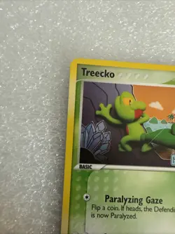 Pokemon TCG Treecko EX Crystal Guardians 67/100 Reverse Holo Common Card Stamped - Image 2