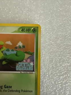 Pokemon TCG Treecko EX Crystal Guardians 67/100 Reverse Holo Common Card Stamped - Image 3