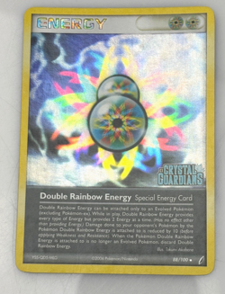 Pokemon Double Rainbow Energy EX Crystal Guardians 88/100 Holo Stamped Card - Image 1