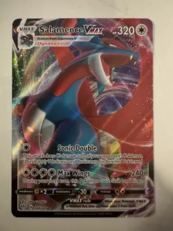 Salamence VMAX 144/189 - Pokemon TCG Darkness Ablaze Ultra Rare Holo Card - NM - Image 1