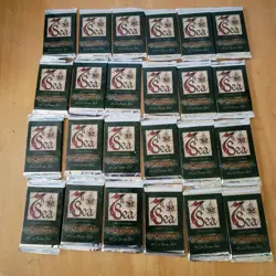 AEG 7th Sea Collector Card Game Broadsides Sealed Booster Packs Lot of 24 - Image 1