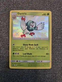 Shiny Rowlet & Dartrix SV2/SV94 & SV3/SV94 Pokemon Hidden Fates 2 card Lot - Image 3