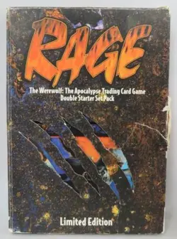 RAGE CCG - Double Starter Deck Pack - Werewolf Apocalypse Card Game (Limited Ed) - Image 1