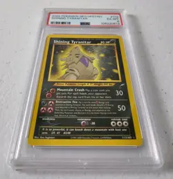 Shining Tyranitar 113/105 - Neo Destiny *PSA 6 - EX-MT* Secret Rare Pokemon Card - Image 2