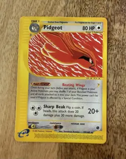 Pidgeot 059/165 Expedition Base Set Regular LP/NM Pokemon Card - Image 2