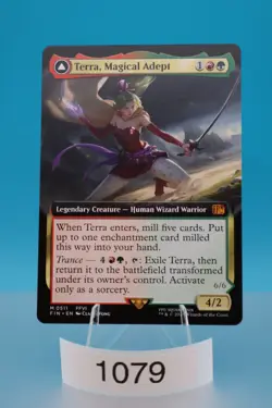 MTG Terra, Magical Adept (Extended Art) Final Fantasy Regular #511 - Image 1