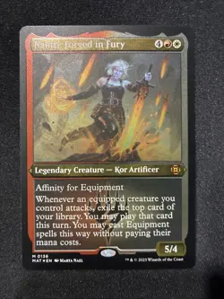 MTG - Nahiri, Forged in Fury (Foil Etched) March of the Machine: The Aftermath - Image 1