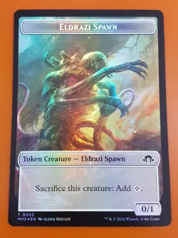 1x Eldrazi Spawn & Angel (0003) | FOIL TOKEN | Modern Horizons 3 | MTG Magic - Image 1