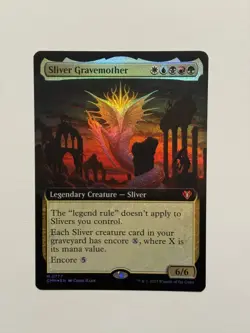 Sliver Gravemother (Extended Art) Foil Commander Masters NM - Image 1