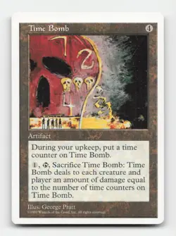 Time Bomb Fifth Edition # Magic the Gathering Rare - Image 1