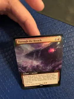 MTG Ultimate Masters Through The Breach UMA Box Topper Extended Art Magic - Image 2