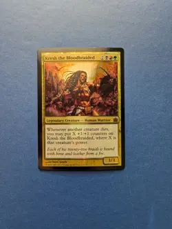 MTG Kresh the Bloodbraided From the Vault: Legends Foil #5/15 - EX-MT - Image 1
