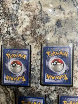 Pokemon 1995 Two First Edition, Five Holo, Three Dark, One Black Star Promo - Image 3
