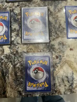 Pokemon 1995 Two First Edition, Five Holo, Three Dark, One Black Star Promo - Image 5