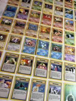 Pokemon Gym Heroes WOTC 1ST EDITION Lot - 49 Cards NM/few LP Common/uncommon - Image 1