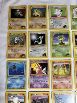Pokemon Gym Heroes WOTC 1ST EDITION Lot - 49 Cards NM/few LP Common/uncommon - Image 4