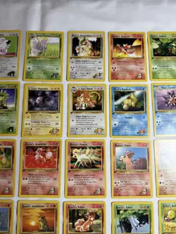 Pokemon Gym Heroes WOTC 1ST EDITION Lot - 49 Cards NM/few LP Common/uncommon - Image 5