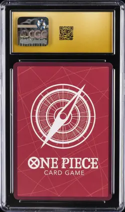 2025 ONE PIECE BASE SHOP COLL. VOL.1 JAPANESE MONKEY D. LUFFY CGC 10 PRISTINE - Image 2