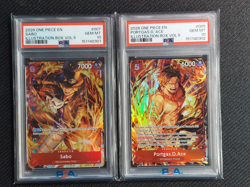 One Piece Illustration Box Vol. 5 & 6 Sabo Ace Rosinante Law Sequential PSA 10 - Image 2