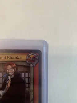 2005 One Piece Bandai The Quest Begins CCG Shanks Silver Rare *Black Lettering - Image 4
