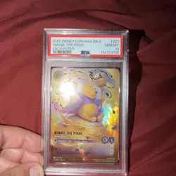 2025 DISNEY LORCANA EN 9-FABLED #227 WINNIE THE POOH ENCHANTED PSA 10 (Q751 - Image 1