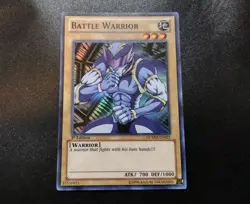 Battle Warrior NUMH-EN025 Super Rare 1st Edition Yugioh Card LP - Image 1