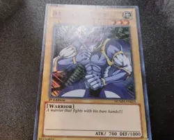 Battle Warrior NUMH-EN025 Super Rare 1st Edition Yugioh Card LP - Image 2