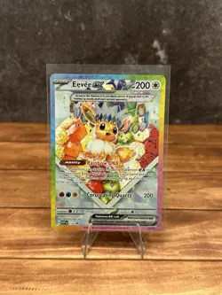 Eevee ex 174 SV: Scarlet & Violet Promo Cards Holo Promo Pokemon TCG NM+ - Image 1